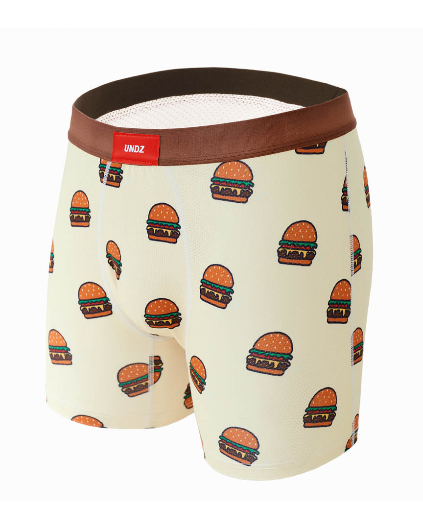 Tea Bag Burger Time Boxers