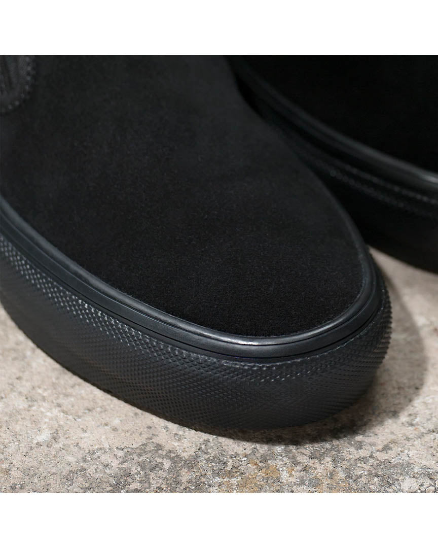 Shoes Skate Slip-On - Black/Black