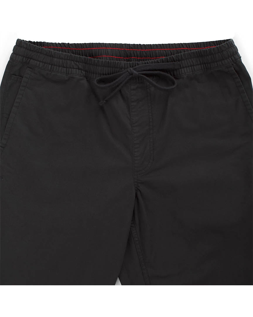 Range Relaxed Elastic Chino Pants - Black