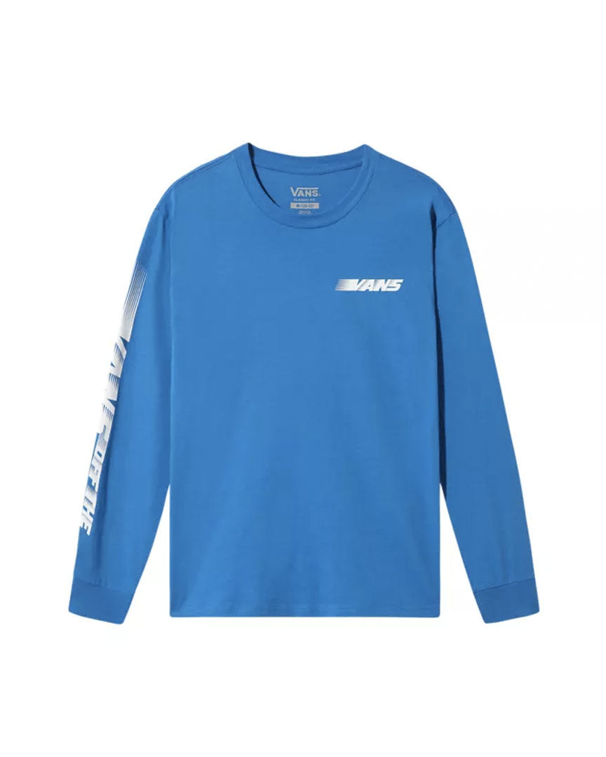 By Bracers Edge Ls T-Shirt - Victoria Blue