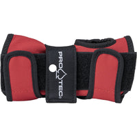 Protection Junior 3 Pack Pad Sets - Red/White/Black