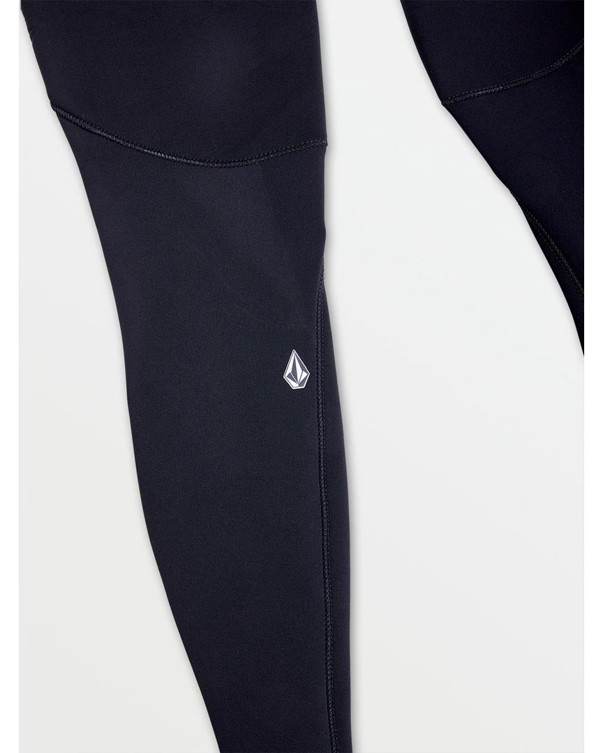 4/3 Chest Zip Fullsuit Wetsuit - Black