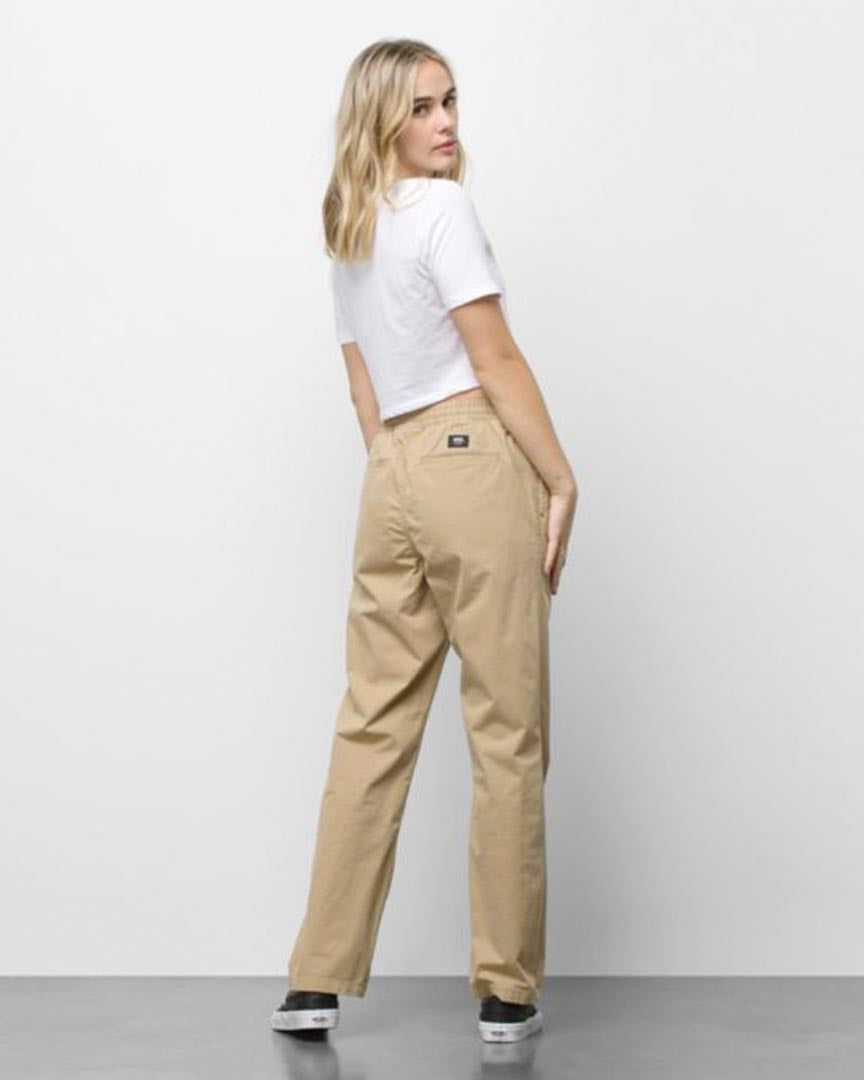 Range Relaxed Elastic Chino Pants - Khaki