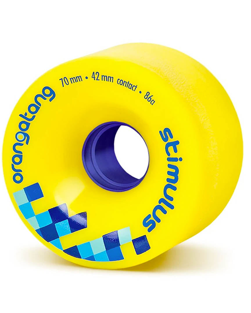 Stimulus Longboard Wheels - Yellow