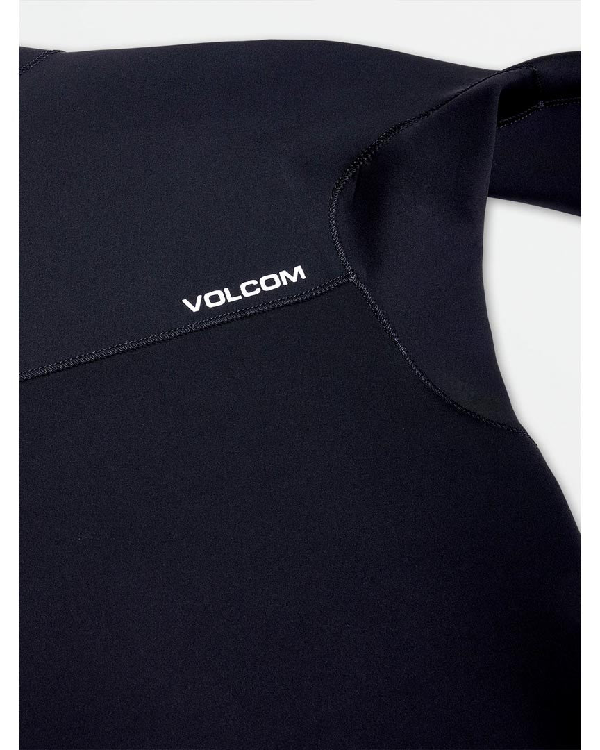 4/3 Chest Zip Fullsuit Wetsuit - Black