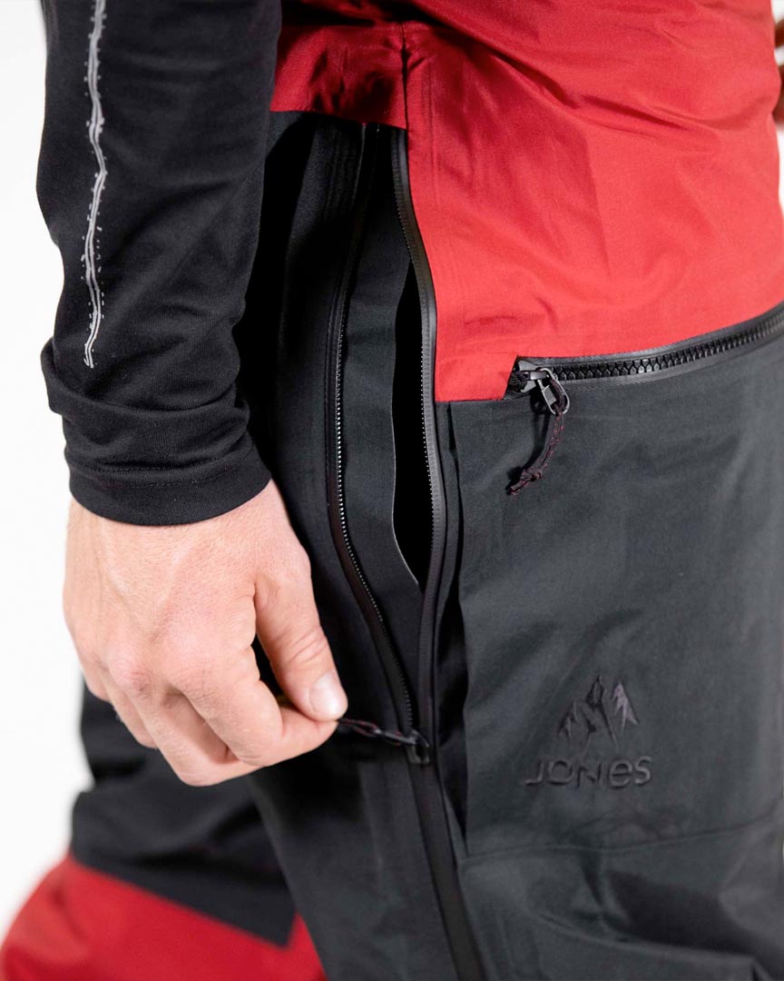 Shralpinist Snow Pants - Safety Red