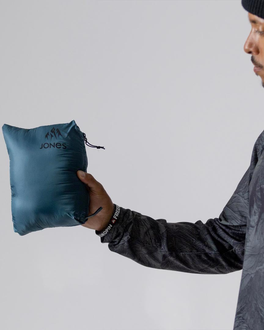 Hoodie Reup Down Puffy Jacket - Pine Green