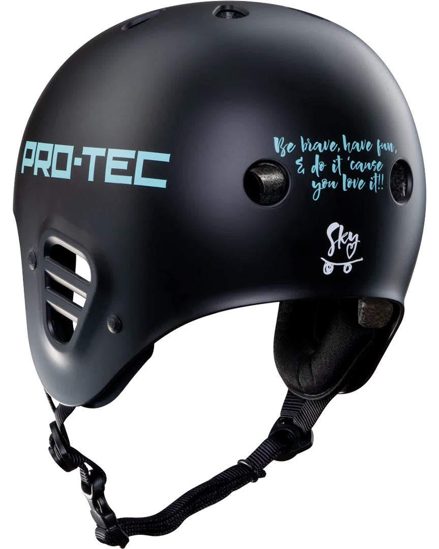 Full Cut (Certified) Sky Brown Helmet - Black