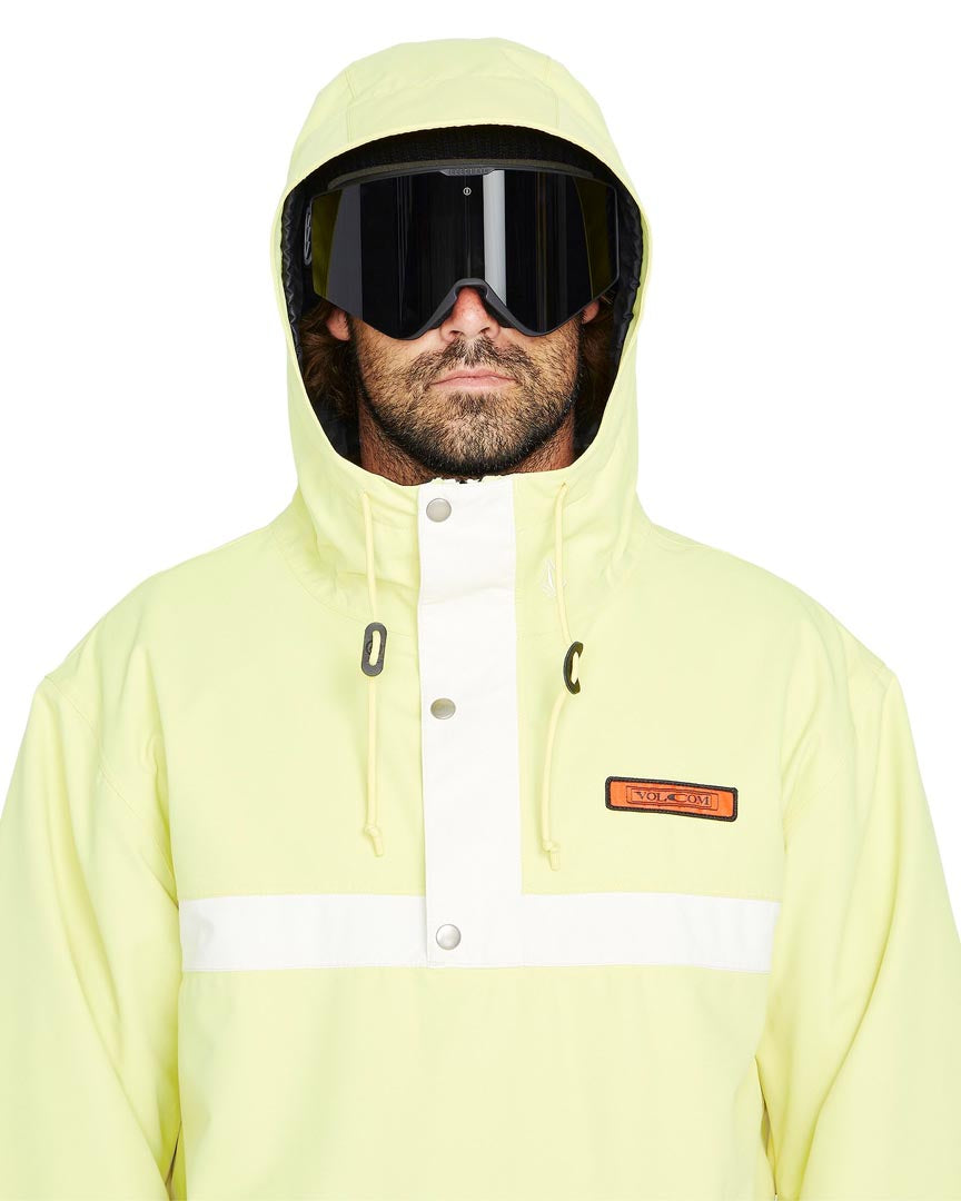 Winter jacket Longo Pullover - Orange Shock