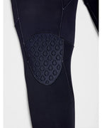 Wetsuit 4/3Mm Hooded Chestzip Full - Black