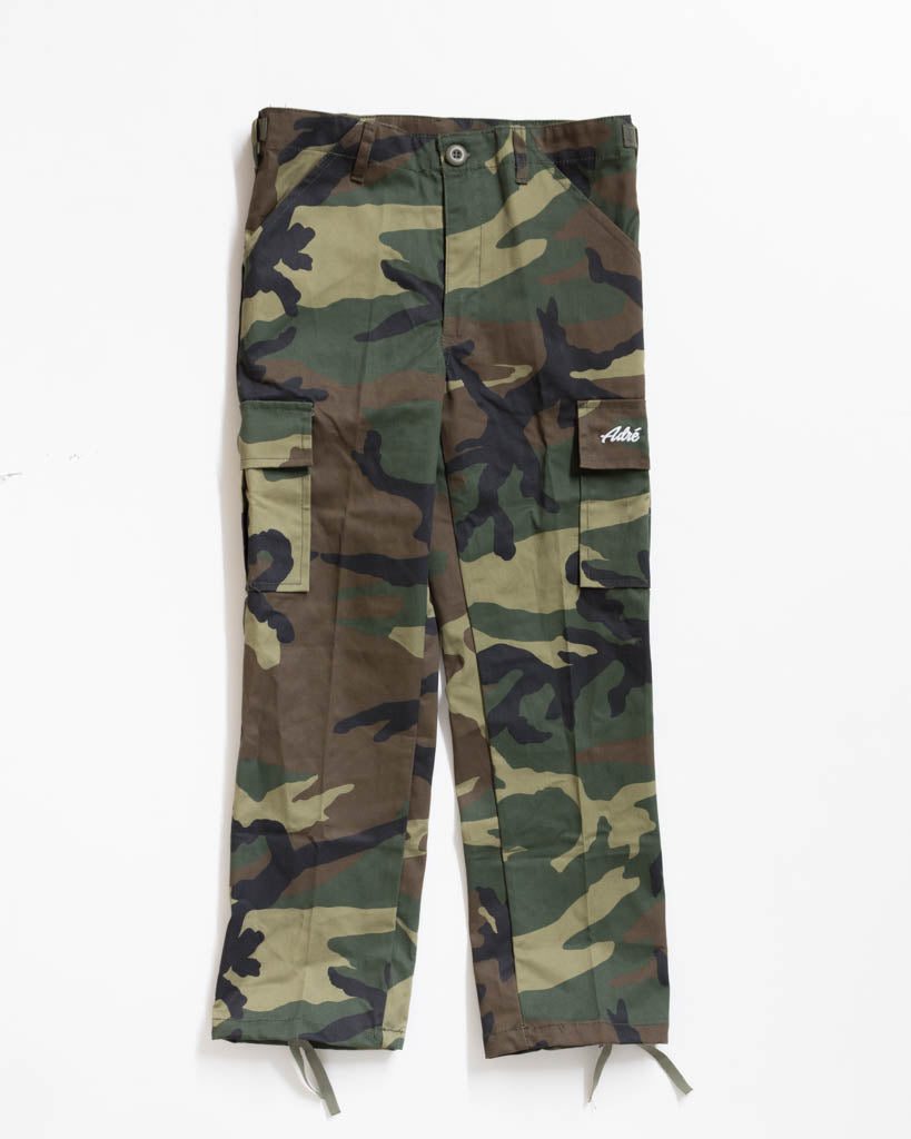 Pantalon Junior Adre Bdu Zip Cargo - Woodland Camo