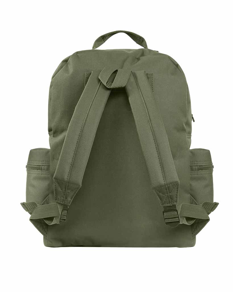 Green Adre Day Pack Script Backpack