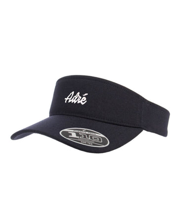 Adre Script Visor Flexfit Hat - Noir