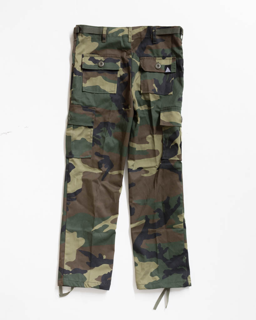 Pantalon Junior Adre Bdu Zip Cargo - Woodland Camo