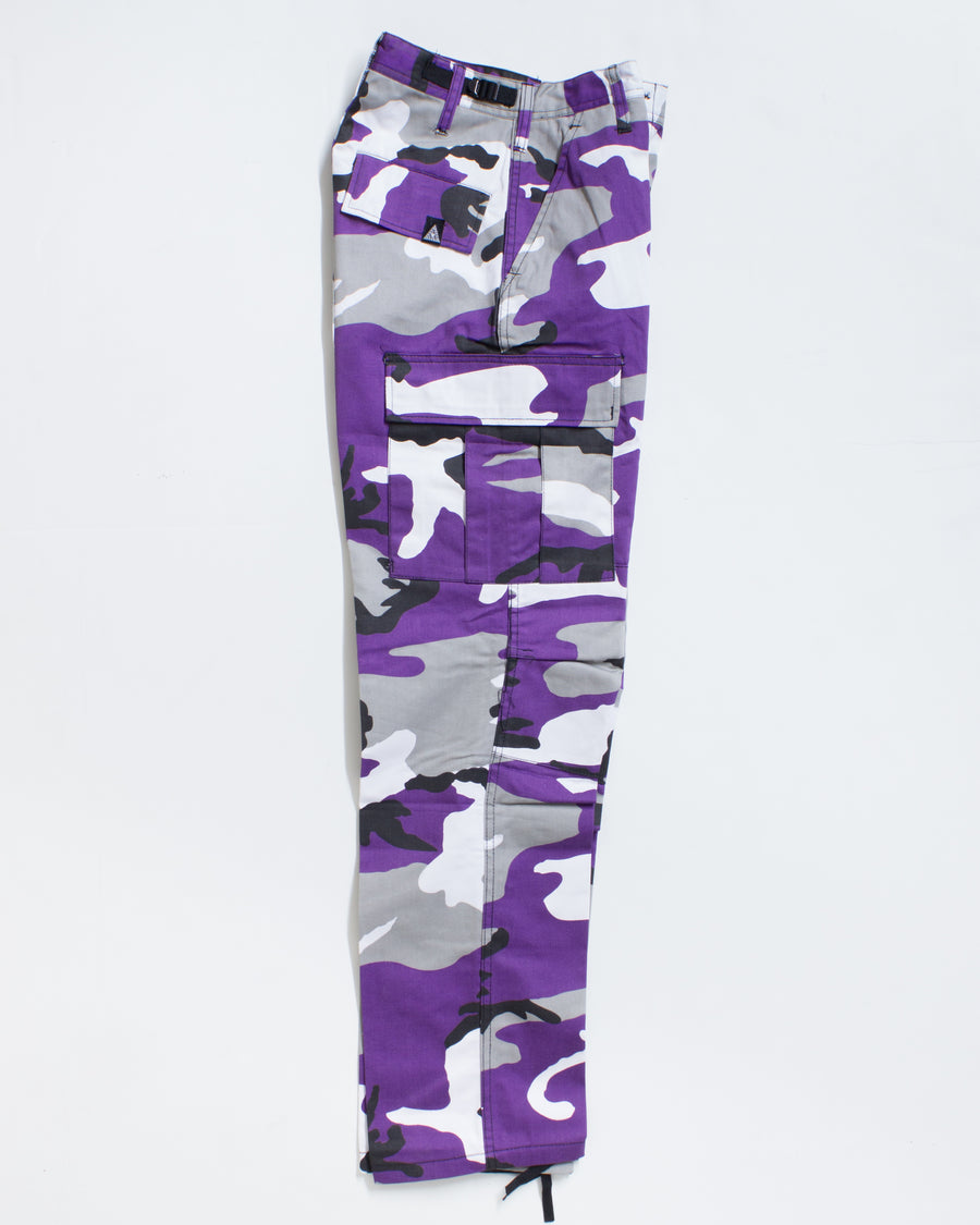 ADRE CARGO RELAXED FIT ULTRA VIOLET CAMO