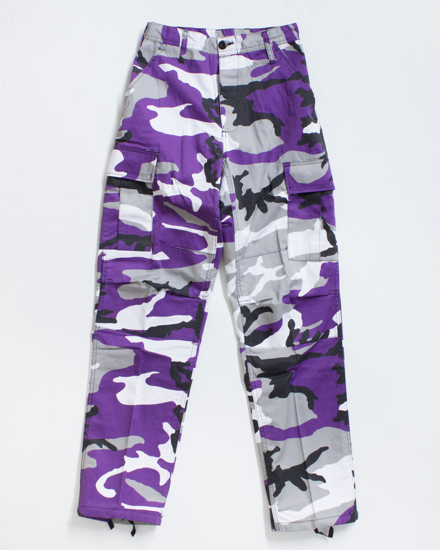 ADRE CARGO RELAXED FIT ULTRA VIOLET CAMO