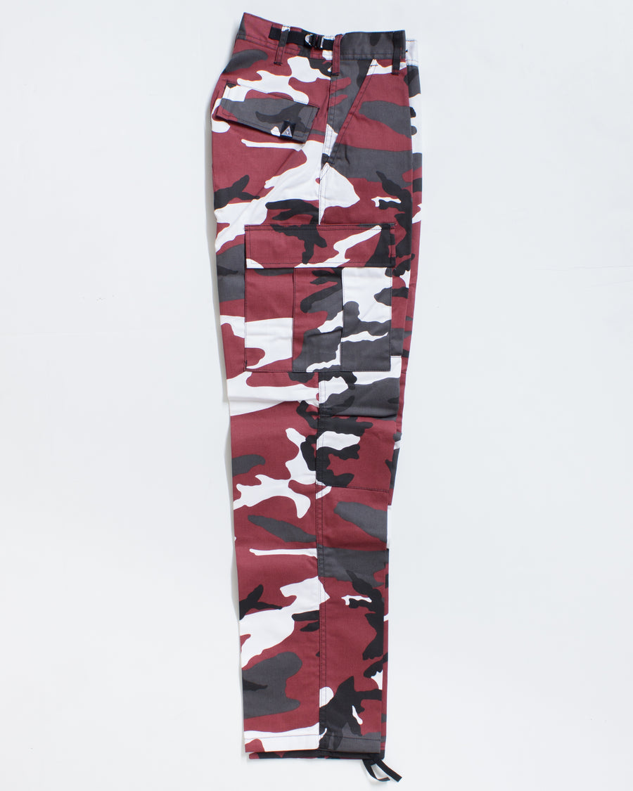 ADRE CARGO RELAXED FIT RED CAMO