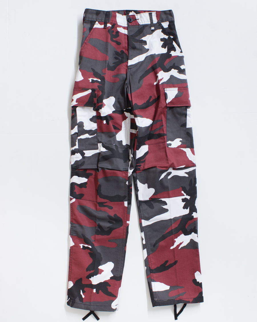 ADRE CARGO RELAXED FIT RED CAMO