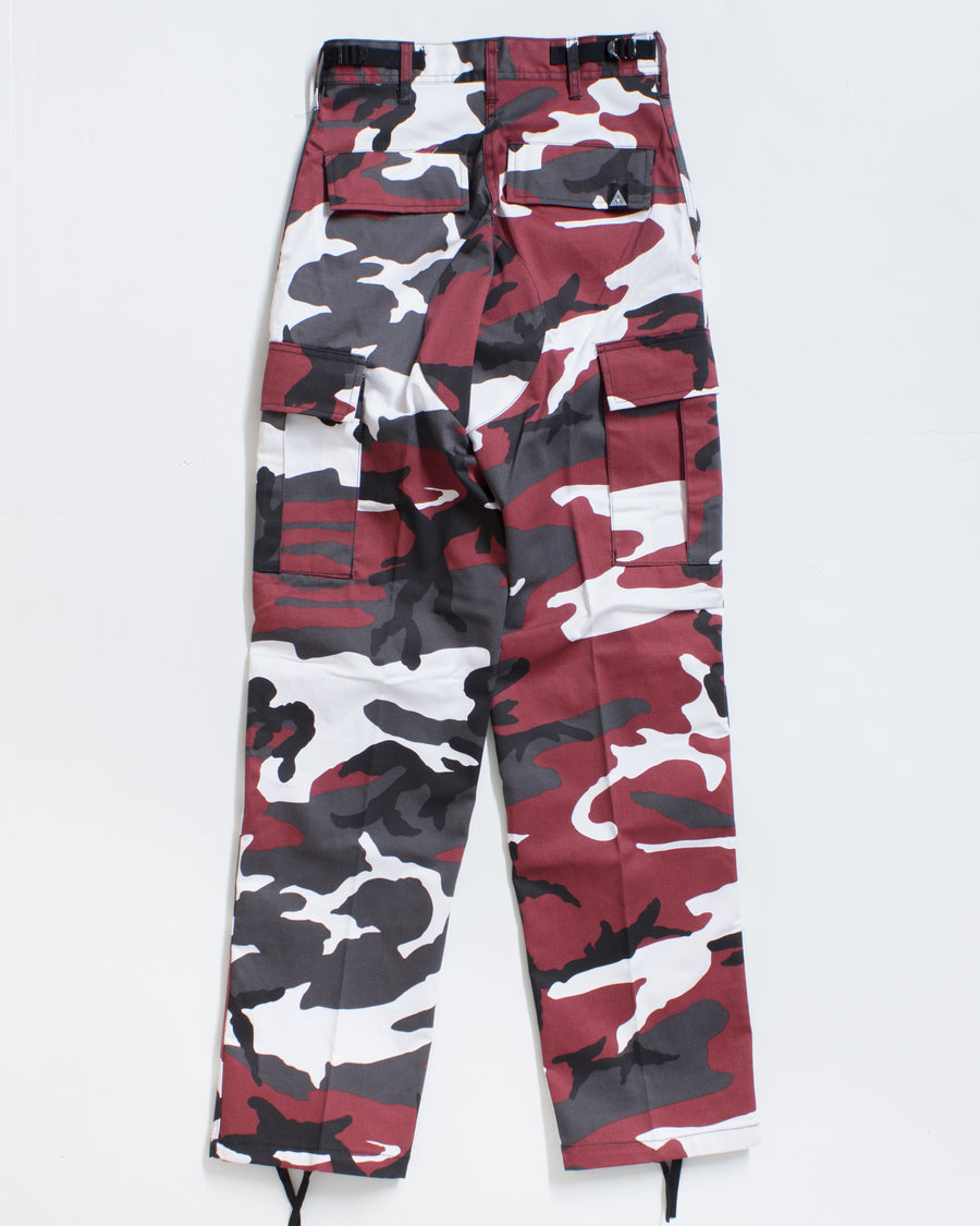 ADRE CARGO RELAXED FIT RED CAMO
