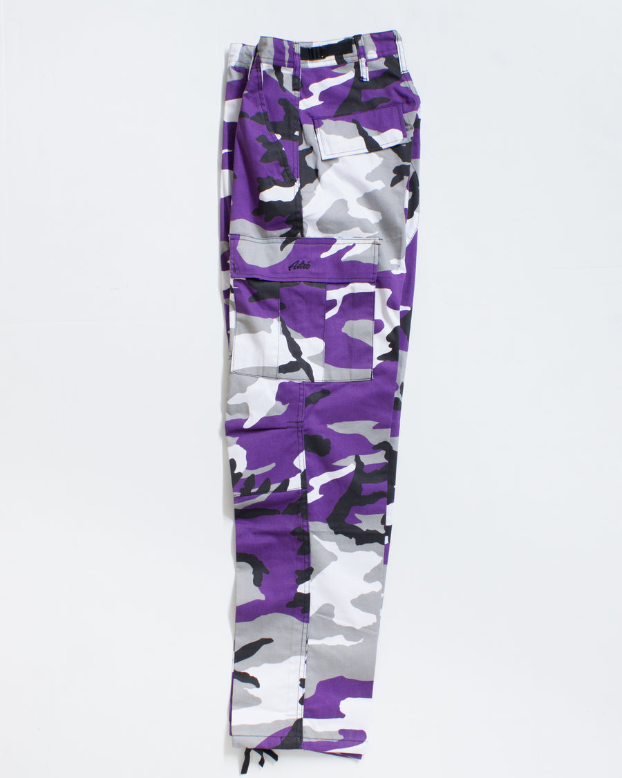 ADRE CARGO RELAXED FIT ULTRA VIOLET CAMO