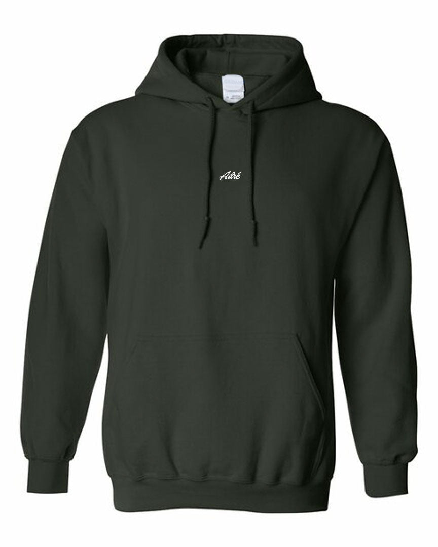 Hoodie Adre Script - Vert