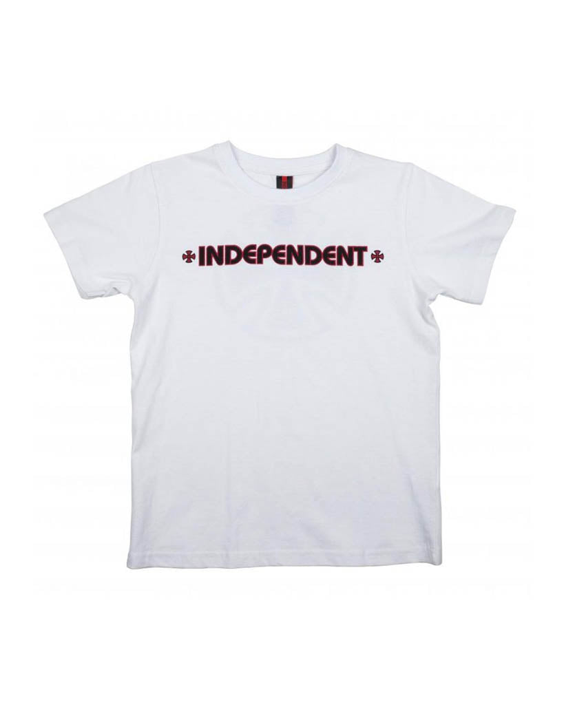 T-shirt Bar/Cross - White