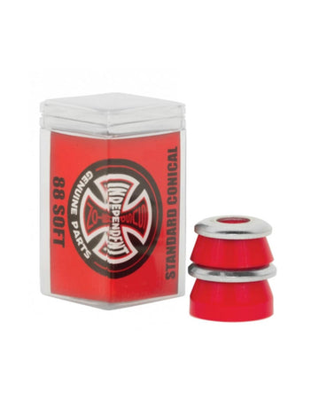 Bushing Standard Conical Skateboard Bushings - Red