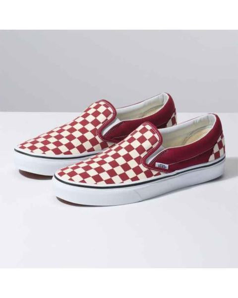 Classic Slip-On Shoes - Rumba Red/True