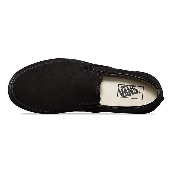 Classic Slip On Shoes - Black/Black