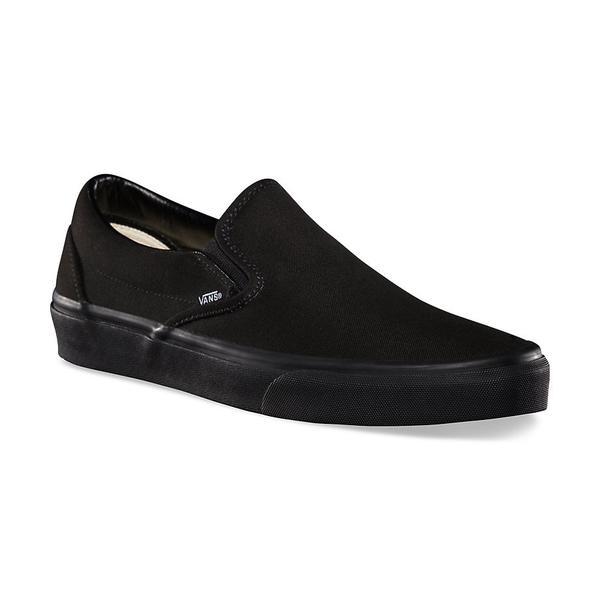 Souliers Classic Slip On - Black/Black