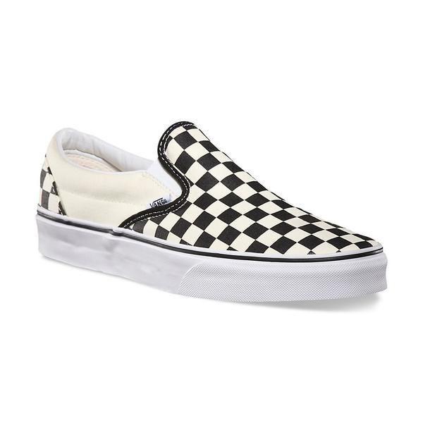 Classic Slip-On Shoes - Checkerboard