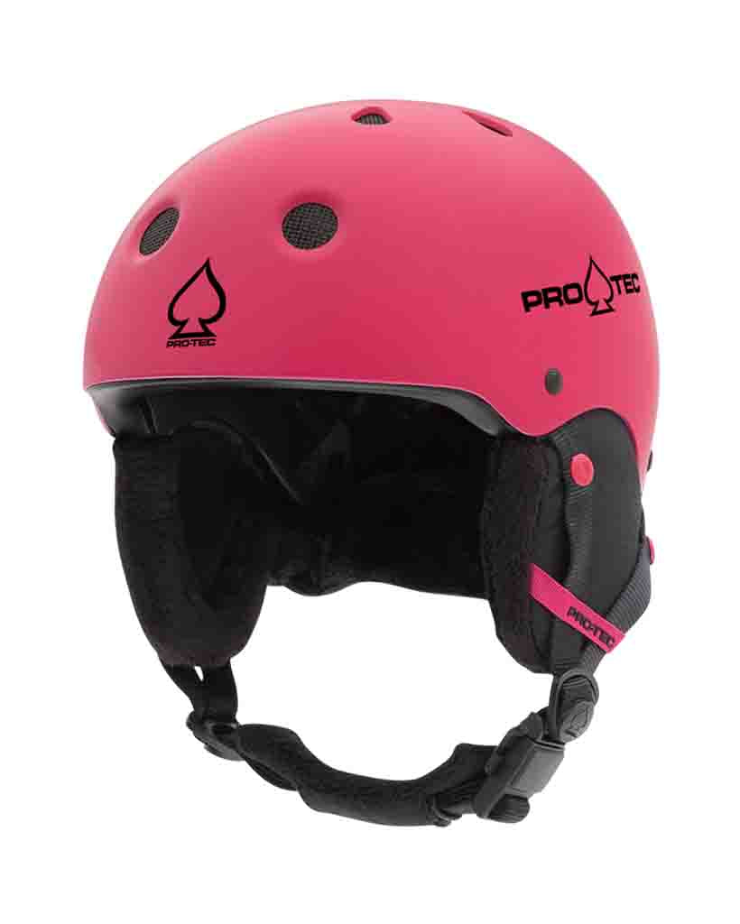 Classic Snow Junior Winter Helmet - Matte Pink