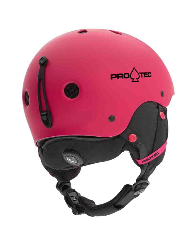 Classic Snow Junior Winter Helmet - Matte Pink