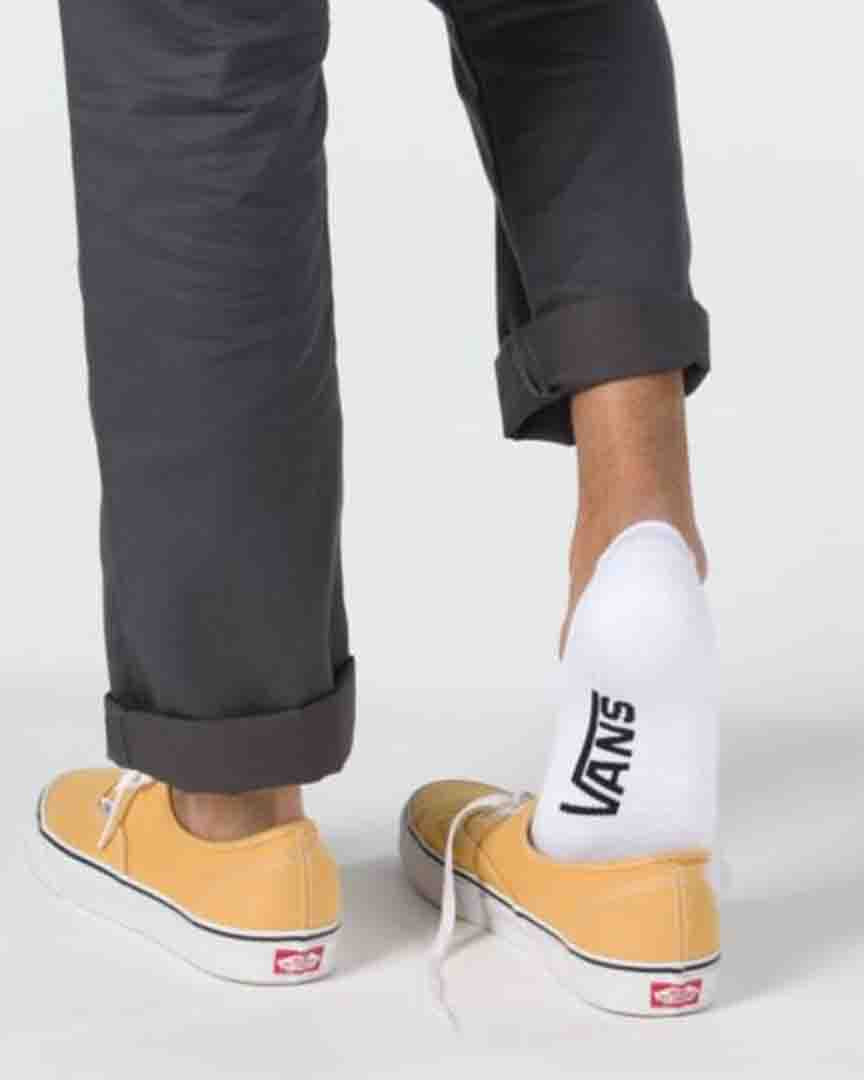 Classic Super No Show Socks - White