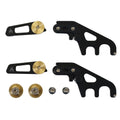 Crossbar Clips Through-Mount - Black/Black - Boutique Adrenaline