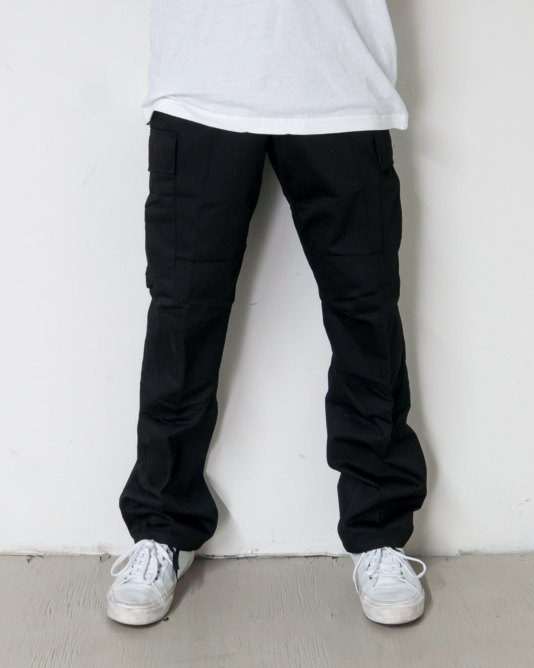Adre Cargo Relax Fit - Black - Boutique Adrenaline