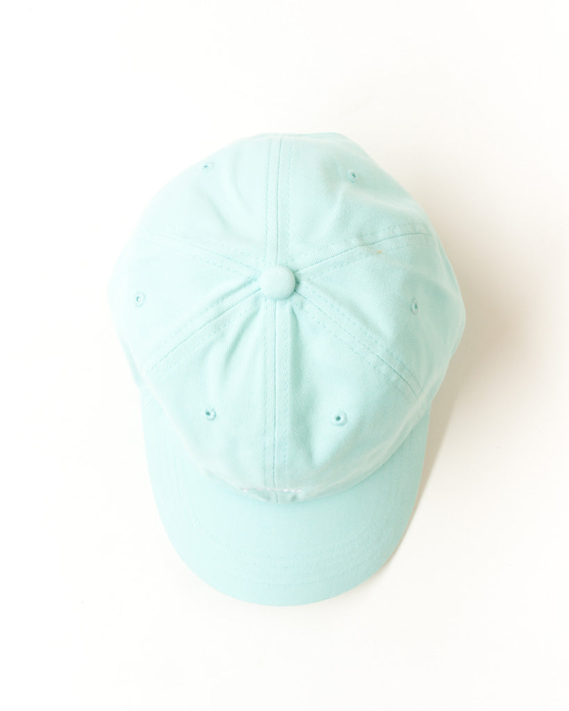 Casquette Adre Dad'Script - Turquoise