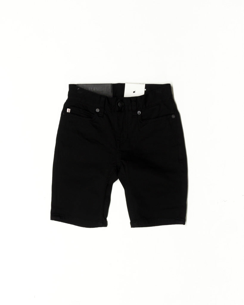 E02 Boys Shorts - Flint Black