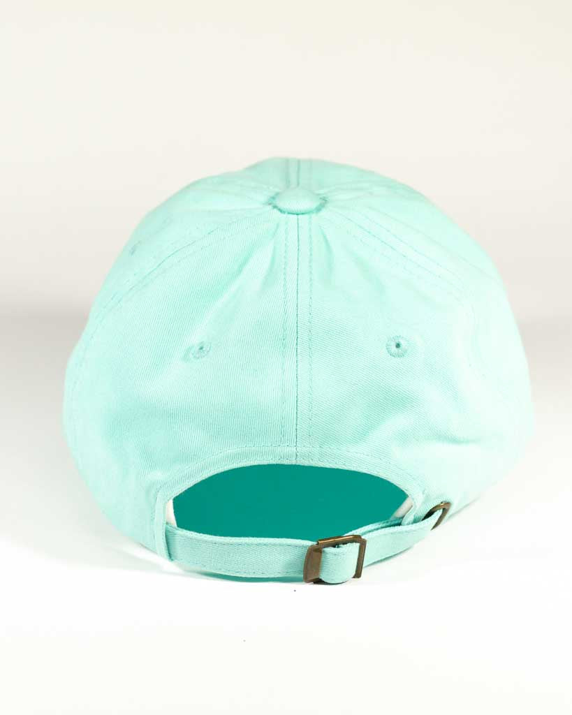 Casquette Adre Dad'Script - Turquoise