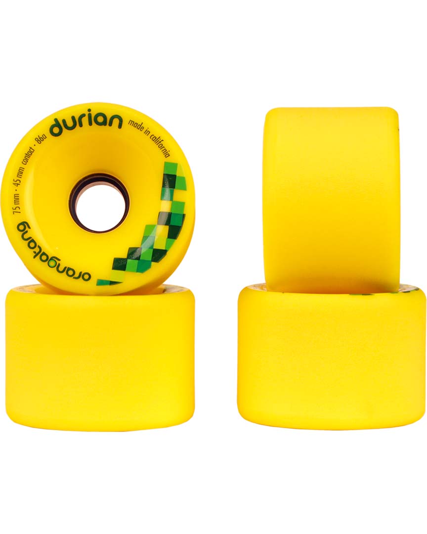 Durian Longboard Wheels - Yellow