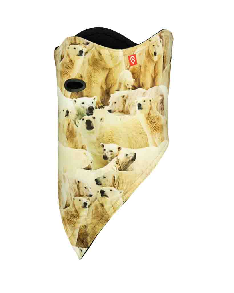 FACEMASK STANDARD | 10K SOFTSHELL POLAR BEARS