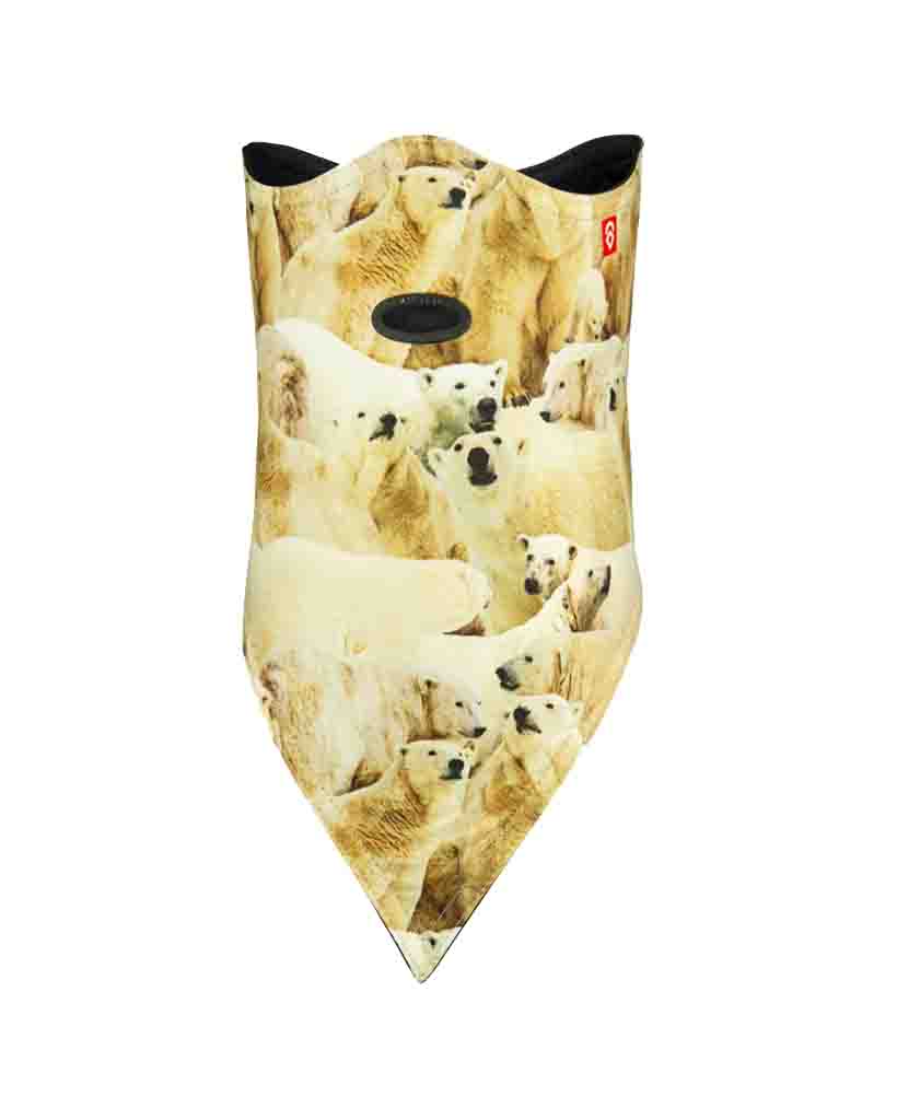 FACEMASK STANDARD | 10K SOFTSHELL POLAR BEARS