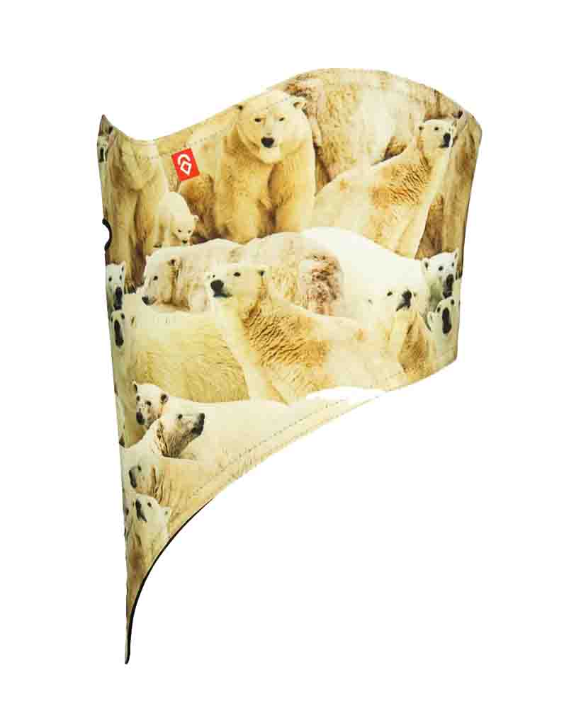 FACEMASK STANDARD | 10K SOFTSHELL POLAR BEARS