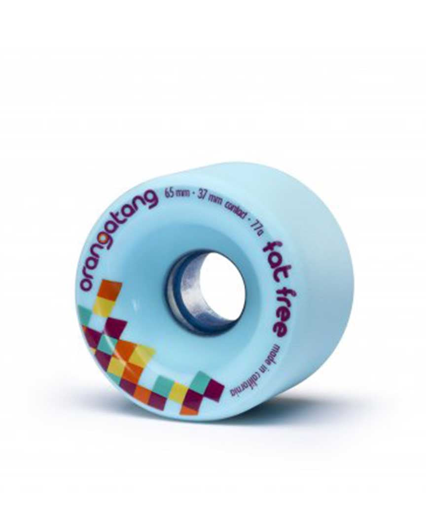 Fat Free Longboard Wheels - Blue