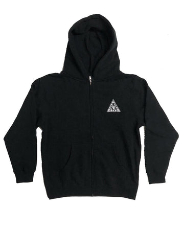 Hoodie Futur Pro Lambda Zzip - Noir
