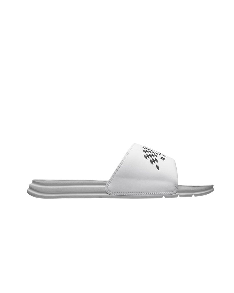Huf Slide Sandals - White - Boutique Adrenaline