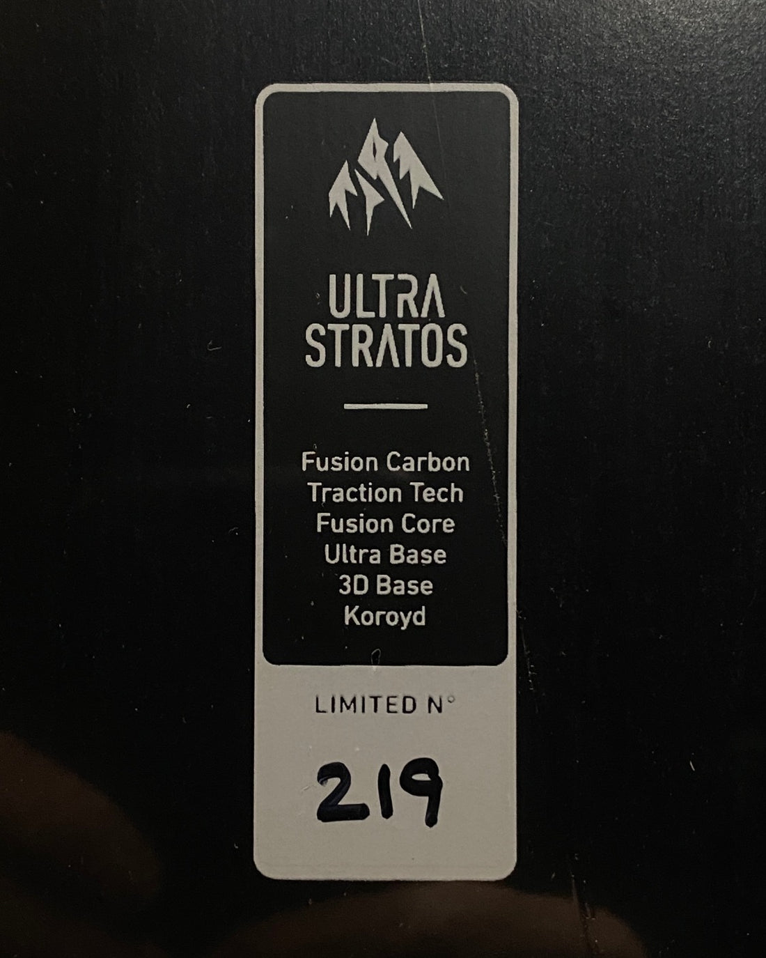 Ultra Stratos Splitboard 2023