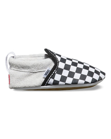 Slip-On Crib Shoes - Checker