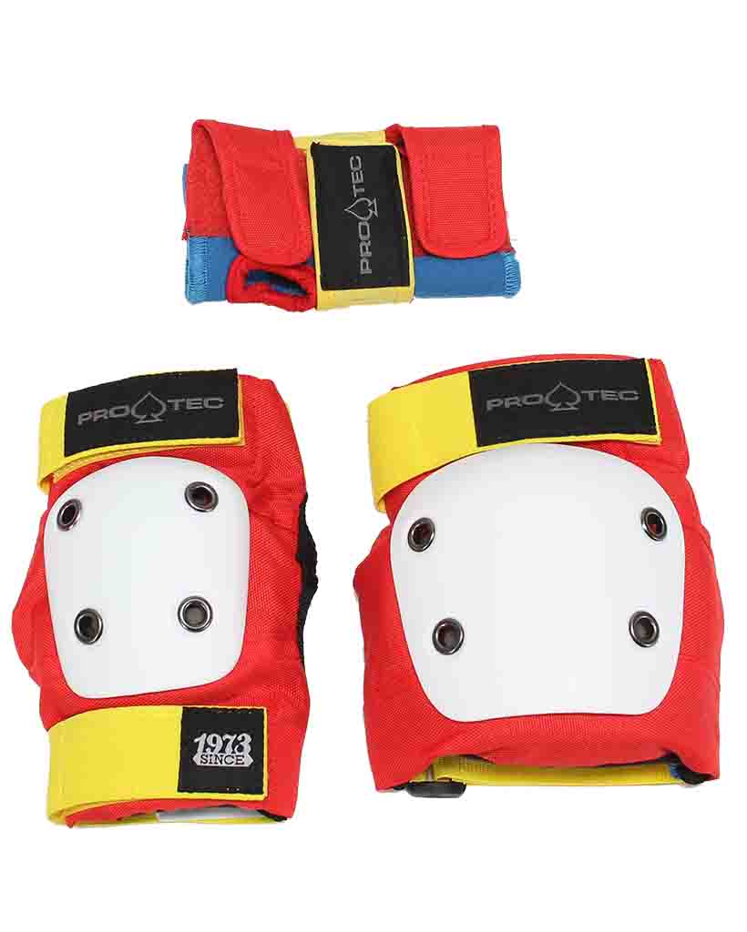 Jr. Street Gear 3-Pack Protective Gear -  Retro - Boutique Adrenaline