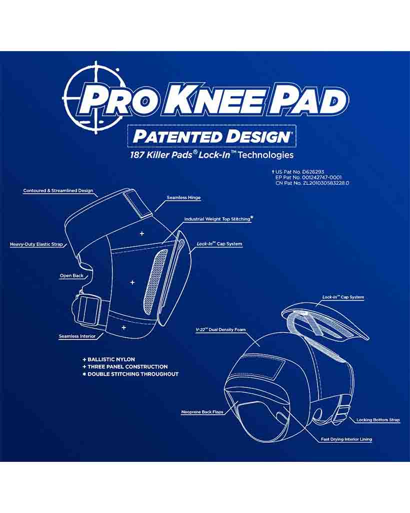 Pro Knee Pads Protective Gear - Boutique Adrenaline